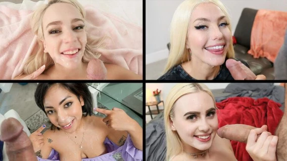 Team Skeet Selects | Hottest Facials Compilation (Ozzy Sparx, Alex Blake, Dani Blu)