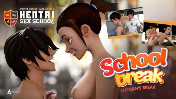 Adult Time Animation | Hentai Sex School Episode 7: Nathan's Break (Carter Cruise, Jake Adams)
