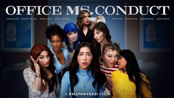 Transfixed | Office Ms. Conduct (Kira Noir, Jade Venus, Ariel Demure)