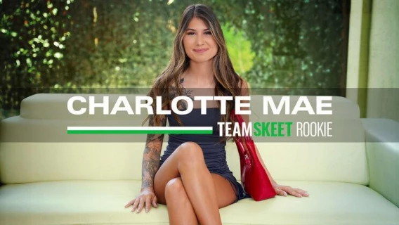 She's New | Newbie Charlotte Mae Debuts With A Nasty Facial (Charlotte Mae, GI Joey)