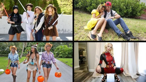 Team Skeet Selects | Hottest Costumes Compilation (Madison Summers, Dolly Leigh, Chanel Grey)