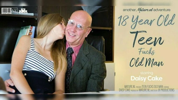 Mature.nl | 18 Year Old Girl Daisy Cake Fucks An Old Man In His Office (Hugo, Daisy Cake)
