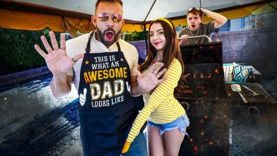 Family Strokes | ?i’ll Drain Your Cock Before The Bbq” Serena Gets Marinated In Daddy’s White Sauce (Serena Hill, Will Pounder)