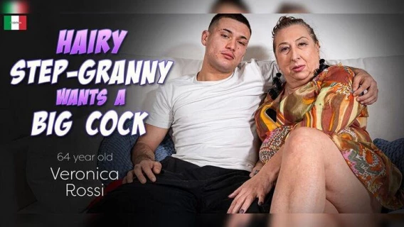 Mature.nl | Veronica Rossi Is A Hairy Grandma Who Wants Her Step-grandson's Big Hard Cock Inside Her (Benny Banana, Veronica Rossi (EU))