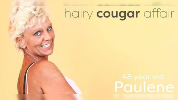 Mature.nl | Paulene Is A Hairy Cougar That Loves To Get Fucked On Her Sofa By Her Neighbor, Who Loves To Come! (Leslie Taylor, Paulene)