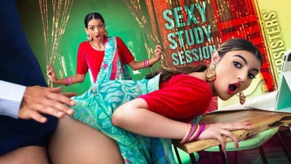 Team Skeet | Meet The Sari-sisters: Indian Twins Share Their First Cock (Laynee James, Axel Haze, Julia James)