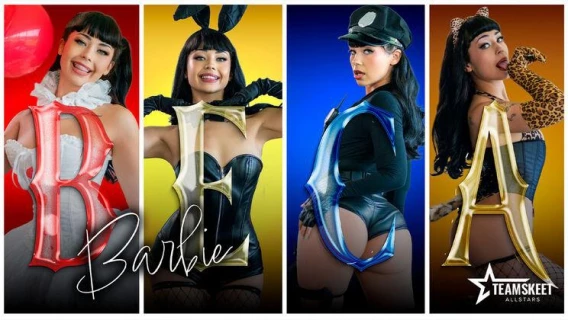 Team Skeet | October Spotlight: Beca Barbie's Slutty Costumes Won't Stay On For Long (Charles Dera, Beca Barbie)