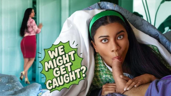 Family Strokes | We Might Get Caught? That Only Makes My Stepdaddy's Dick Taste Better (Ameena Green, Donnie Rock)