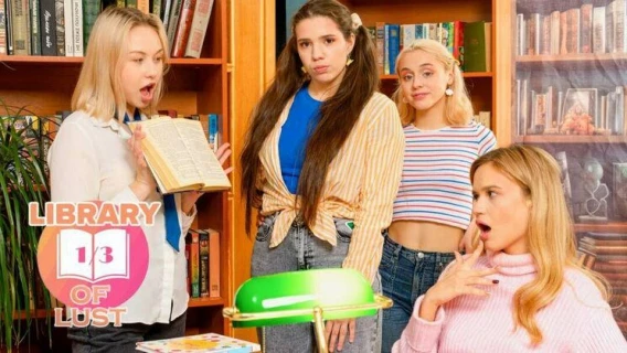 AdultPrime | Library Of Lust - Part 1/3 (Molly Cute, Sara Bork, Nice Viki)