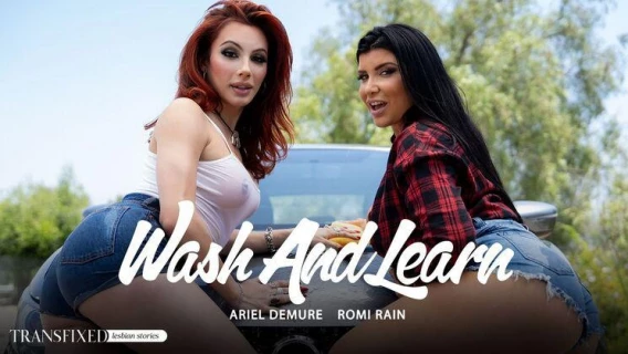 Adult Time | Wash And Learn (Ariel Demure, Romi Rain)