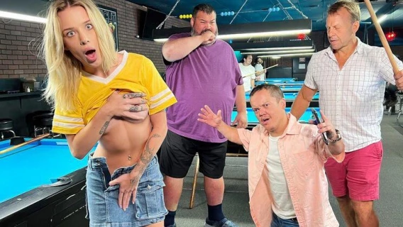 Mofos | The Pool Hall (Ashlyn Angel, Peter Green)