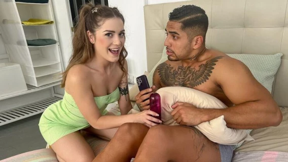 Reality Kings | My Roommate Is Jerking Off! (Leo Santos, Agatha Shay)