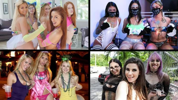 Team Skeet Selects | The Ravers (Kiara Cole, Jade Nile, Winter Bell)