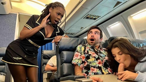 Brazzers | Jet Set Jizzers (Hazel Grace, LaSirena69, Lucky Fate)